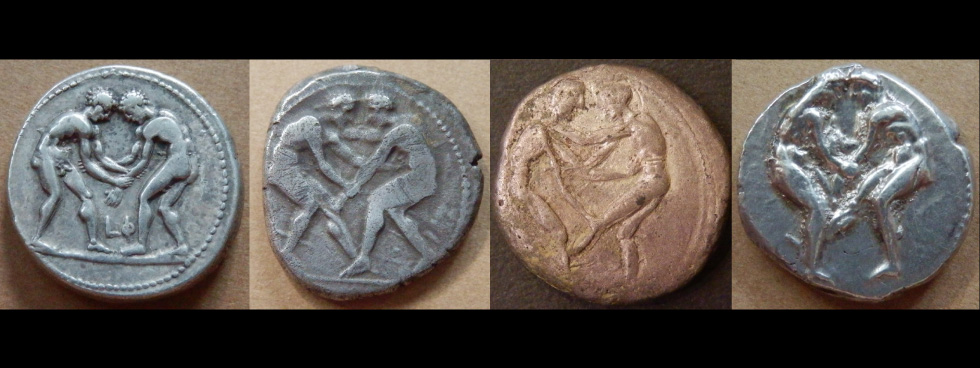 古代オリンピック　下馬競争　キリキア地方　カレンデリス　スタテル銀貨