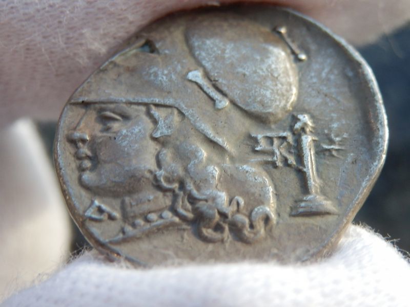 古代ギリシャコイン コリントス スタテル銀貨 前３５０ 前３０６年発行 ペガサス アテナ神 コリントスのシンボル ペガサス